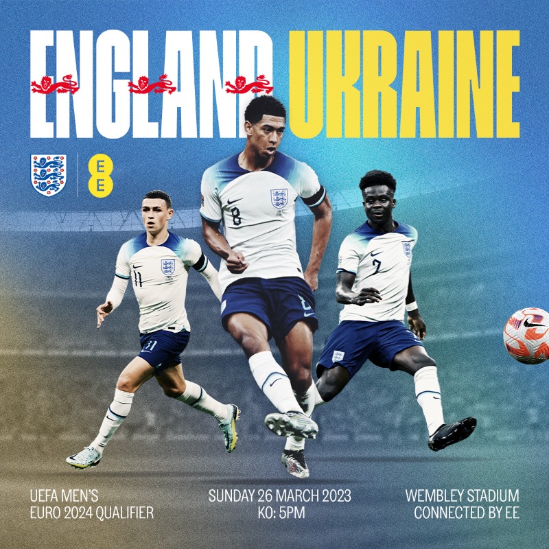 England  v Ukraine