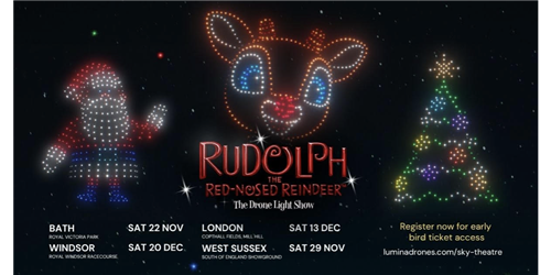 Rudolph The Red Nose Reindeer London - Evening