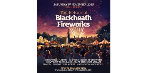 Blackheath Fireworks 2025
