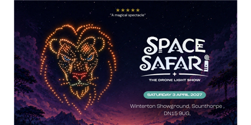 Space Safari: The Drone Light Show Hull & Scunthorpe