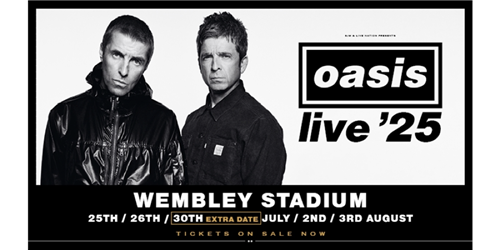 Oasis Live '25 28th September